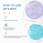 Naisture 15 Min Groom Me Kit Skincare Gift Set for Men – All-in-One Bundle with Hair, Face, & Eye Masks, Complete Grooming Self-Care Kit (5 pcs)