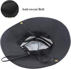 CAMOLAND Mens Fishing Hat Wide Large Brim Sun Hat with Outdoor UV Protection