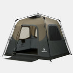 CAMEL CROWN Instant Tents for Camping 4-6 Person Tent Waterproof Easy Setup Sets Up in 60 Seconds Backpacking Tents with Carry Bag for Outdoor Hiking