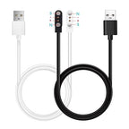 Fit Cloud Pro Smart Watch Charger, 2-Pack(Mdodel A+Model B, Only One Fit) Charging Cable Magnetic USB Charging Cord for FitCloud Pro app Smartwatches(Charging Port spacing 2.8mm)
