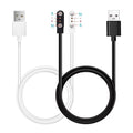 Compatible for ROHS Smart Watch Charger, 2 Pin/2-Pack [Model A + Model B, One fit] 2.8mm Magnetic USB Charging Cable for Smart Watches with ROHS/CE Certification