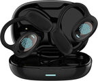 AI Translation Earbuds Real Time 3-in-1, 144 Language No Subscription Fees, Language Translator Device with APP Fit iOS & Android Bluetooth Headphones for Business Office and Travel (Bright Black)