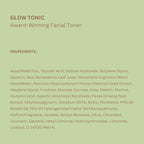 Pixi Glow Tonic Exfoliating Face Toner with 5% Glycolic Acid, Ginseng and Aloe Vera, Alcohol-Free Pore-Refining Toner for Radiant Skin, 8.5 fl oz / 250 ml