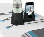 Paddleboard Cup Holder，Non-Tipping Kayak Cup Paddle Board and Stand Up Paddle Board Accessories，2 in 1 Stand Up Paddleboard Drink Holder for Types of Cup Bottle Drink & Phone Holder