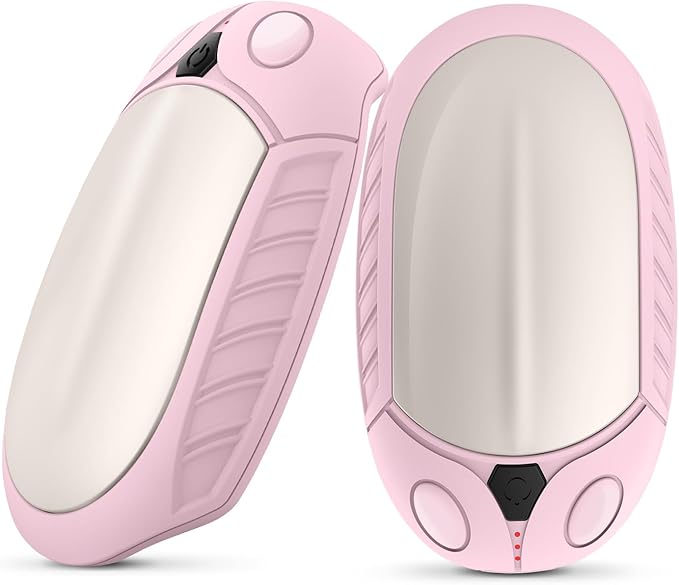 Classic Hand Warmers Rechargeable 2 Pack, AI Temperature Control Pocket Size Electric Handwarmers, Quick Charge Portable Hand Warmer Great Gift for Christmas Outdoors, Hunting, Golf, Camping