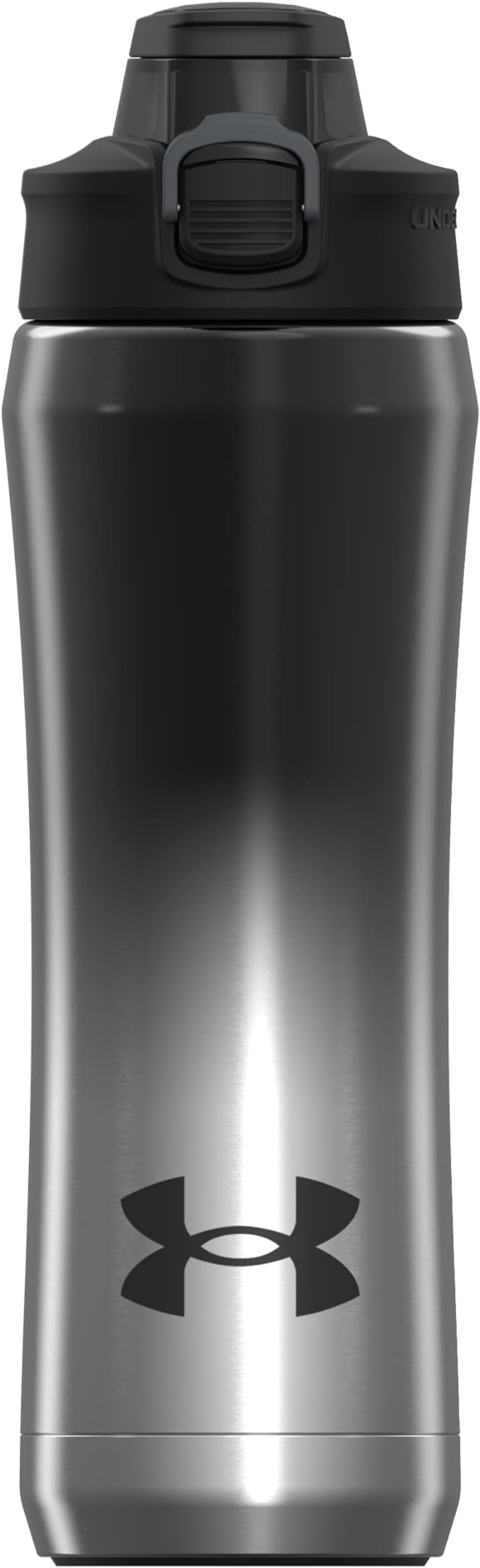 Under Armour 18oz Stainless Steel Water Bottle, Vacuum Insulated, Self Draining Protective Cap, Leak Proof, For Kids & Adults, All Sports, Gym