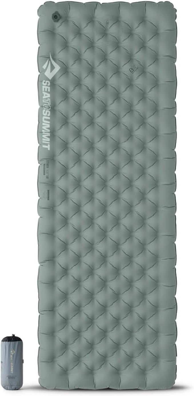 Sea to Summit Ether Light XR Insulated Sleeping Pad, Rectangular - Regular (72 x 25 x 4 inches)