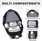 MIYCOO Backpack - Ultra Lightweight Packable Backpack for Travel Camping, Hiking Back Pack Waterproof Foldable Daypack for Men Women Black