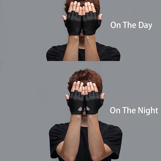 Cycling Gloves - Anti-Slip, Shock-Absorbing XRD Pad, Light Weight Breathable MTB Biking Gloves for Men & Women