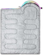 AILONEN Outer Space Astronaut Camping Sleeping Bags,Lightweight & Waterproof,3 Season Warm & Cool Weather,Cartoon Sleeping Bags for Kids,Boys Girls Travelling,Outdoors