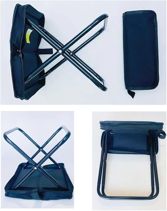 Mini Portable Chair,Collapsible Seat,Ultralight Folding Camping Stool,Foldable Stools Adults.
