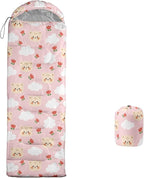 Galaxy Wolf Camping Sleeping Bags Warm & Cool Weather Waterproof Backpacking Blue Purple Starry Sky Sleeping Bag All Seasons Camping, for Adult Kids Boy Girls Camping Gear Equipment, Traveling