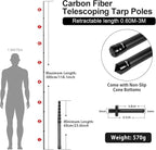 Carbon Fiber Tarp Pole