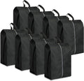 Shoe Bags for Travel, Set of 8 Pack Shoe Travel Bags for Packing, Large Waterproof Portable Travel Shoe Bag with Zipper Travel Essentials Women for and Men