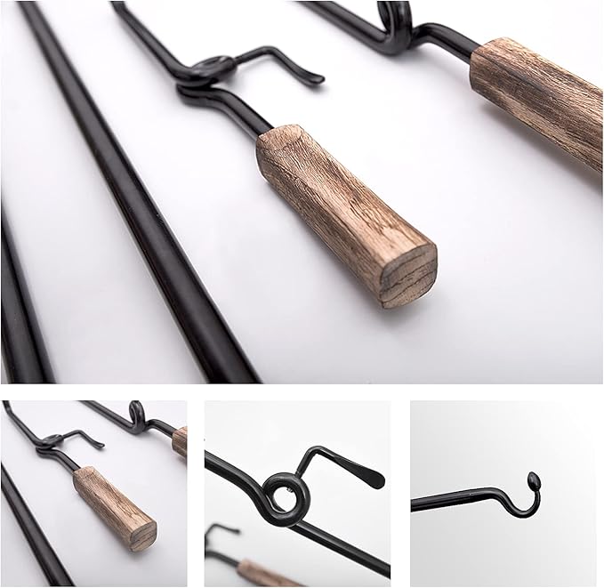 Fire Pit Slot Grill, Adjustable Swivel Campfire Grill Heavy Duty BBQ Steel Grate, HZGAMER Campfire Cooking Equipment Camping Grill for Outdoor Barbecue Over Open Fire