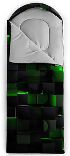 Sleeping Bags for Adults and Kids Backpacking Camping Sleeping Bags for Girls and Boys Lightweight Waterproof Cold/Warm Sleeping Bag for All Season