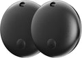 Air Tracker Tag IP67 Waterproof Bluetooth Tracker, Keychain Finder, Item Locator for Bags, Backpacks, Luggage, Pets, Wallets (Android Only Black-2)