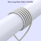 [3 Pack]Long 10FT iPhone 17 16e 15 Charger 20W Fast Wall Charger Block,10Foot USB C to C Braided Woven Cable Fast Charging for iPhone 17 Air/17 Pro/16 Pro/16 Pro Max/16 Plus/15/15 Plus/15 Pro Max/iPad