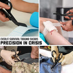 EVERLIT Trauma Pak, with CAT GEN-7 Tourniquet QuikClot Hemostatic Dressing Rolled Gauze Mil-Spec Military Tactical Bleeding Control Supplies (Advanced)