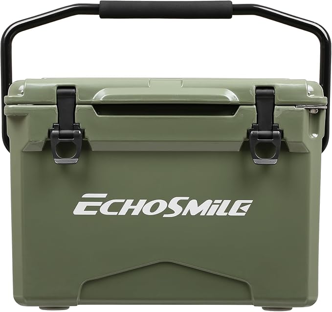 EchoSmile 25/30/35/40/60/75 Quart Rotomolded Cooler, Built to Stand up to The Rigors of The Journey