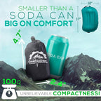 Gear Doctors Inflatable Camp Pillow, Backpacking - Blow Up Pillow (Teal)