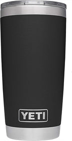 YETI Rambler 20 oz Stainless Steel Vacuum Insulated Tumbler w/MagSlider Lid