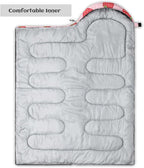 Sleeping Bags for Adults Youth Kids,3D Printing Camping Sleeping Bag for Girls Boys Lightweight Waterproof Cold/Warm Weather Sleeping Bag for 3 Seasons