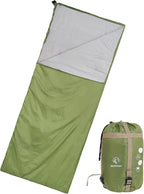 REDCAMP Ultra Lightweight Sleeping Bag for Backpacking, Hiking, Comfort for Adults Warm Weather, with Compression Sack