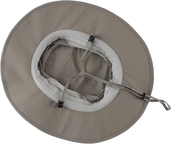 Home Prefer UPF50+ Mens Sun Hat Wide Brim Fishing Hat for Men UV Protection Womens Beach Bucket Hat for Golf Hiking Gardening