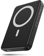 for Magsafe Battery Pack, 10000mAh Magnetic Portable Charger with USB-C 20W Fast Charging, Slim & Lightweight Wireless Power Bank for iPhone Air/17/16/15/14/13 Series, for Travel Cruise Essentials