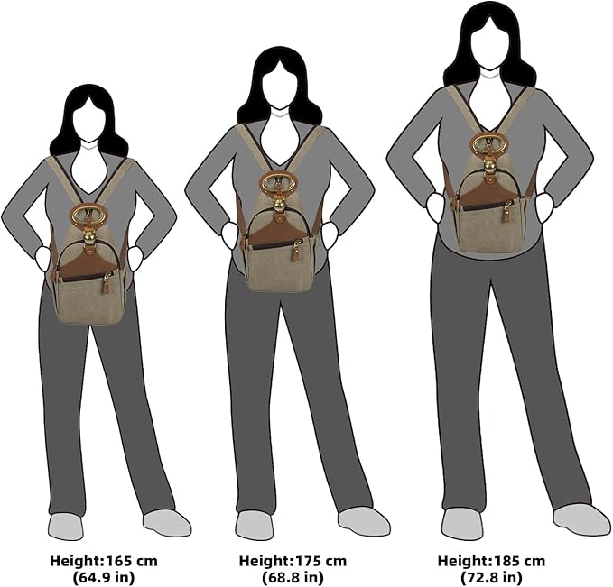 KouLi Buir Canvas Sling bag,Small Crossbody Backpack,Convertible Chest Bag Casual Daypack For Outdoor Cycling Hiking Travel (B3611-Olive Green-N)