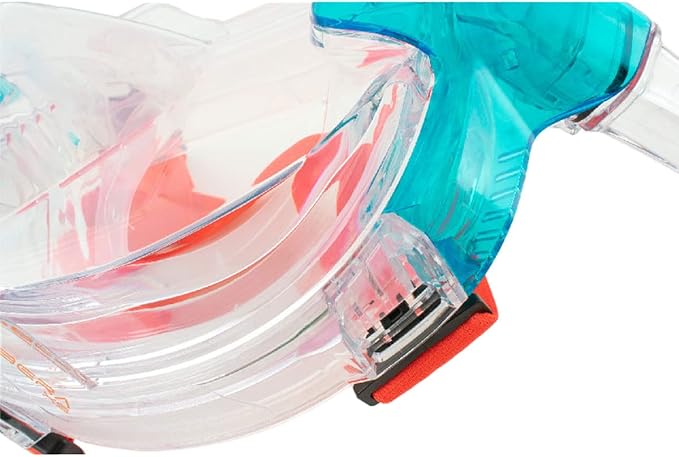 SEAC Libera, Full Face Snorkeling Mask, Hypoallergenic Silicone, Quick Release, EN136:2000 Certified, 4 Sizes