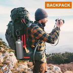 12KN Heavy Duty Carabiner Clips - Favofit 3.2'' Small Carbineers for Hiking Camping Hammocks Keys Keychains Dog Leashes - Ideal for Outdoor Enthusiasts