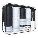 18 Pack travel Bottles for Toiletries, TSA Approved Silicone Travel Containers Leak Proof Refillable Travel Accessories for Shampoo Conditioner Lotion Body Wash(Multicolored G)