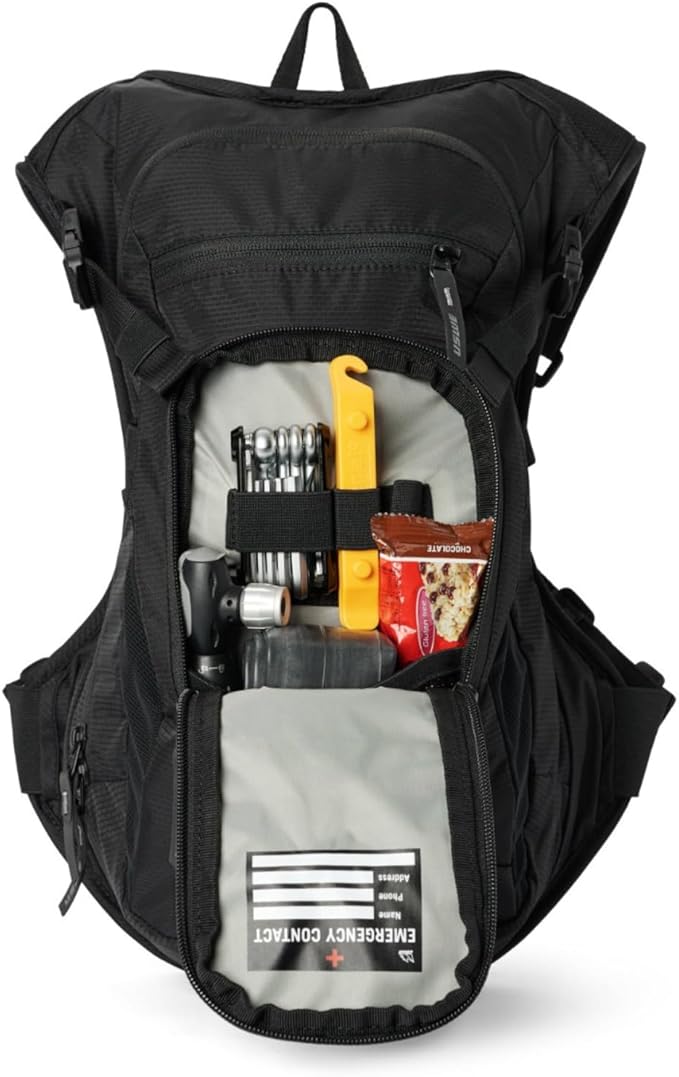 USWE MTB Hydro Hydration Pack with Hydration Bladder - Hydration Backpack for Cycling, Mountain Biking, E-MTB and Gravel Riding, Backpack with Water Bladder