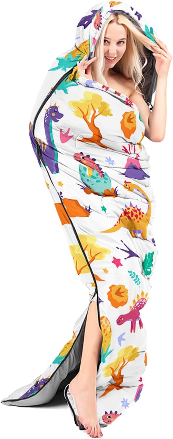 CVHOUSE Camping Sleeping Bags,3 Season Warm & Cool Weather,Lightweight,Waterproof Sleeping Bags for Adults & Kids,Traveling,and Outdoors,Camping Gear Equipment