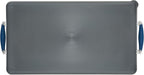 Anolon Advanced Home Hard Anodized Nonstick Double Burner/Flat Grill/Griddle Rack, 10 Inch x 18 Inch, Indigo