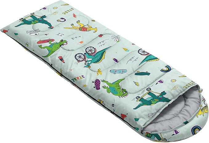 Sleeping Bags for Adults Kids,Backpacking Camping Sleeping Bag for Girls Boys Lightweight Waterproof Cold/Warm Weather Sleeping Bag for All Season