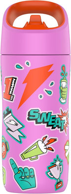 Gatorade Kids' Rookie Metal Water Bottle, 12oz, Stainless Steel Bottle, Double-Wall Insulation, Vacuum Insulated, Thermo Mug