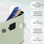 Queen Air Mattress wit with 1300mAh Battery Powered Pump,18"Raised Super soft and comfortable Dutch velvet fabric750lbs Support Portable Inflatable Mattress,Air Bed for Camping, Home and Guest-Green