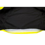 Portwest UH447 Waterproof Reversible Raincoat Hi Vis Reflective Long Safety Rain Jacket Yellow/Black, 5X-Large