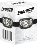 Energizer Rechargeable LED Headlamp Pro400, IPX4 Water Resistant, High-Powered Bright LED, Multiple Light Modes, Best Headlight for Camping, Running, Outdoors, Emergency Light, USB Included