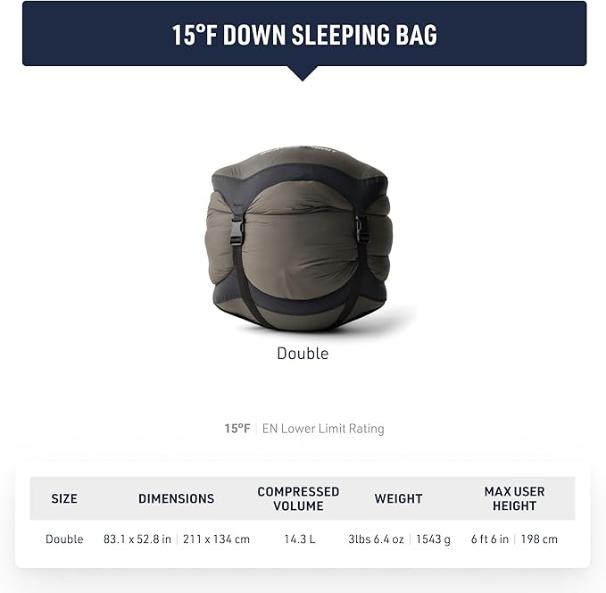 Sea to Summit Spark Ultralight Down Sleeping Bag