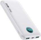Portable Charger 10800mah,Slim 22.5W LCD Display Power Bank, Dual QC 4.0 PD Fast Charging Battery Pack, Phone Charger Compatible With iPhone 15/15 Plus/15 Pro/15 Pro Max/Android Phone/Samsung Galaxy