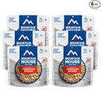 Mountain House Fettuccine Alfredo with Chicken | Freeze Dried Backpacking & Camping Food | 6-Pack
