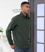 Men's Casual Quarter Zip Pullover Golf Windbreakers Athletic Lightweight Jacket Hiking Running Sweatshirt with Pockets