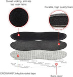 Dr.Foot Heel Grips for Women and Men, Self-Adhesive Heel Cushion Inserts Prevent Slipping, Improve Too Big Shoes, Prevent Rubbing, Blisters, Foot Pain (Beige+Grey+Black)