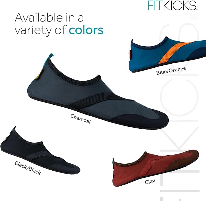 FITKICKS Active Men's Footwear Foldable Water Shoes