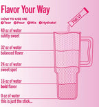 TREVI™ Sugar Free Electrolytes - Drink Mix Hydration Powder Packets - 28 Count - Watermelon