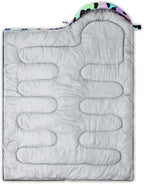 Axolotl Unicorn Sleeping Bag for Kids Boys Girls–Lightweight Warm Cold Weather Sleeping Bags,Waterproof Portable Sleeping Bag with Compression Sack for Camping Backpacking Outdoor Indoor